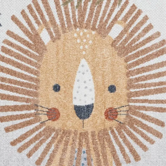 Vida Lion Washable Rug 2