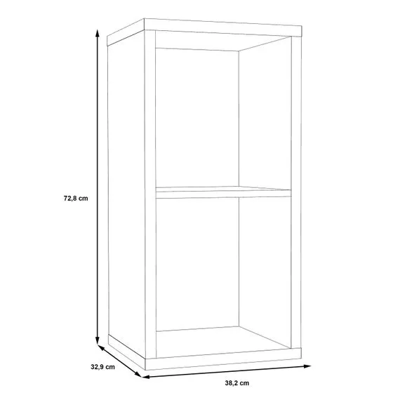 Furniture To Go Mauro 1 Shelf Storage Unit 6
