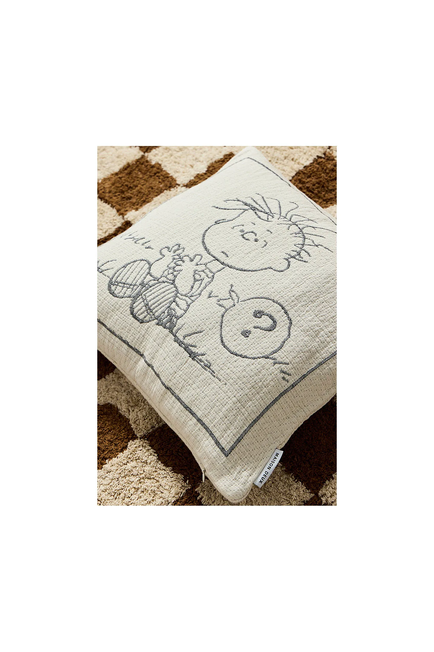 Maison Deux X Peanuts Zeppelin Cushion ALL 3