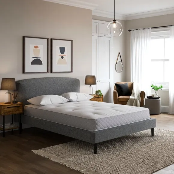 Modern Curve Textured Weave Bed 2