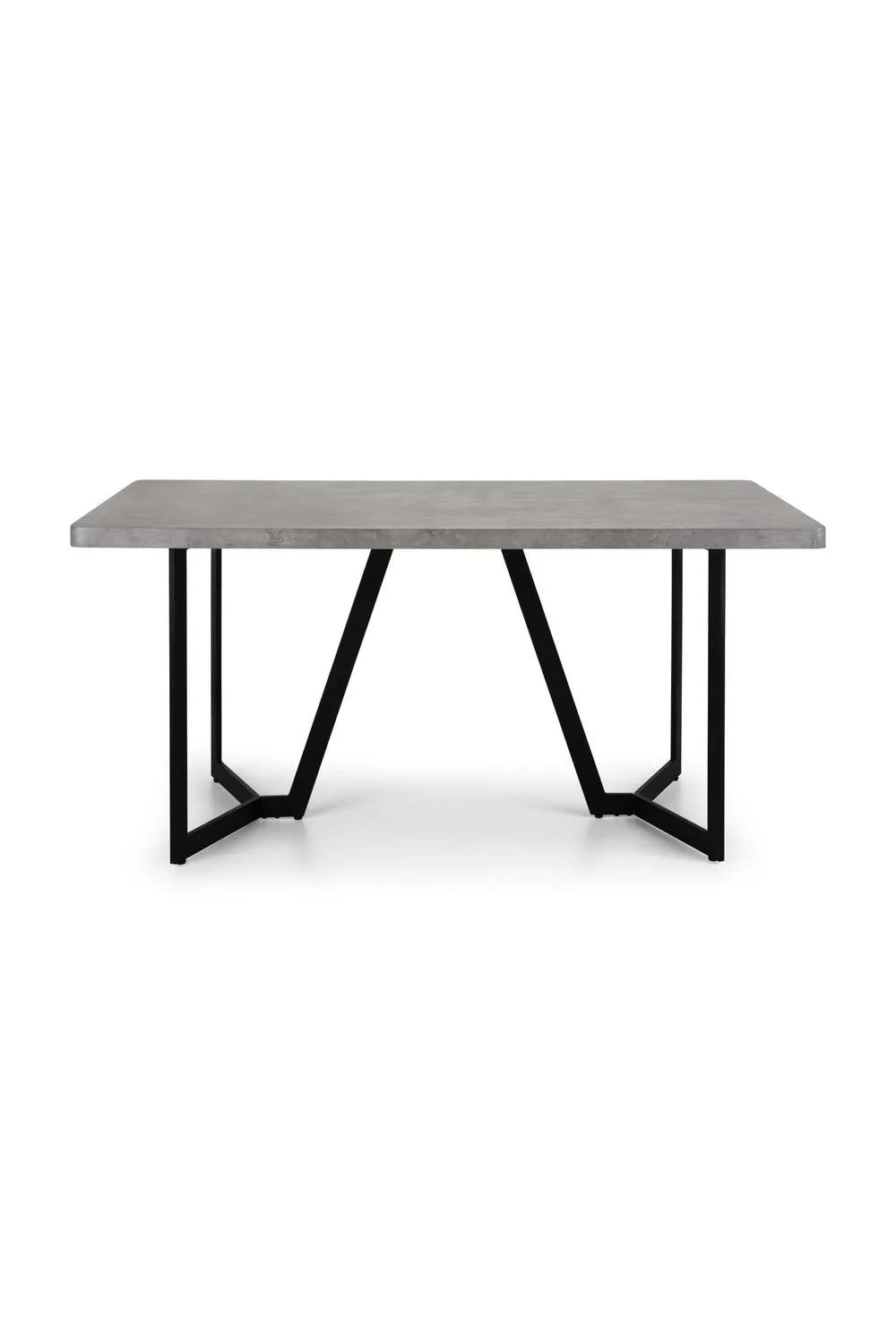 Julian Bowen Miami Rectangular 4-6 Seater Dining Table in Grey 6