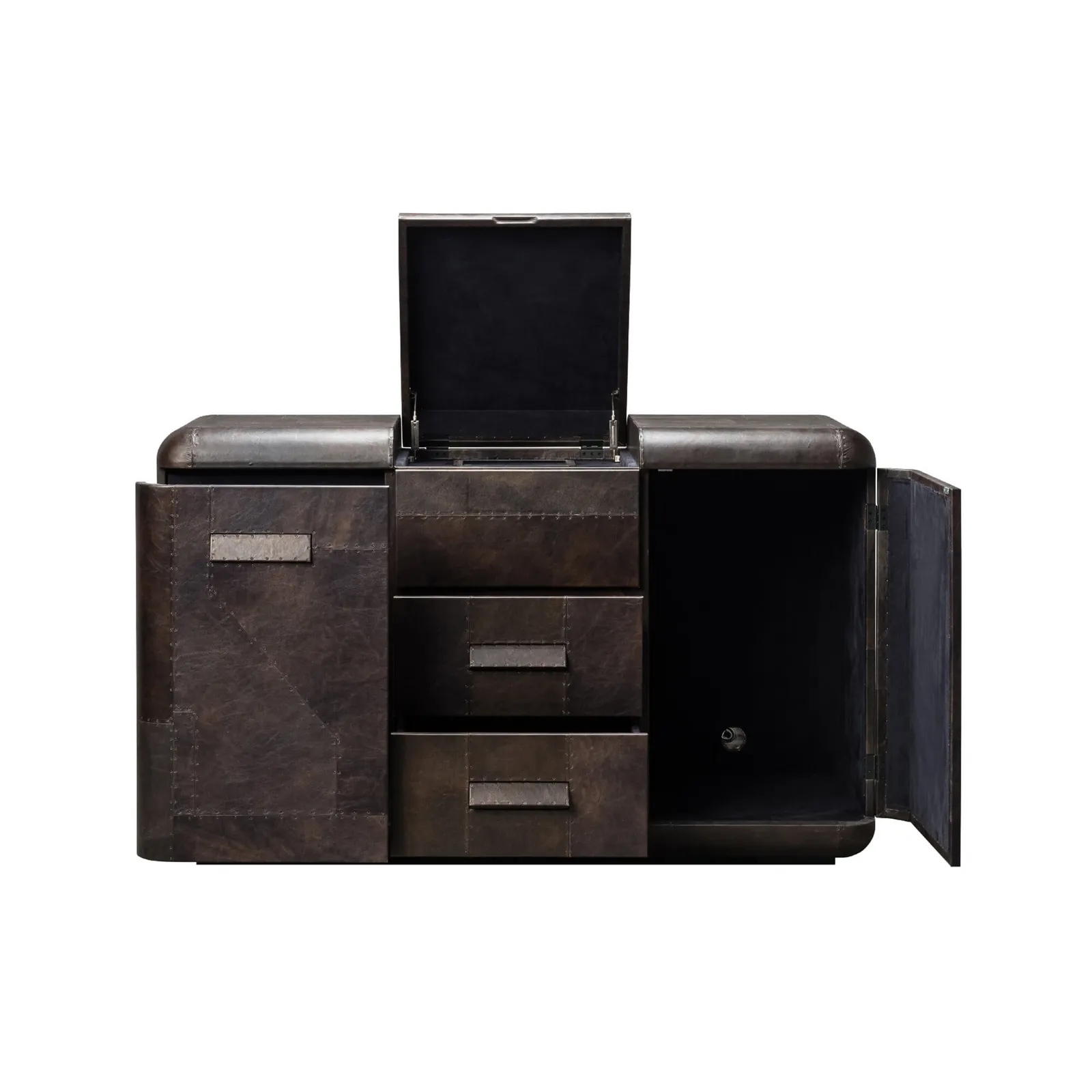 Timothy Oulton Hudson Sideboard, Black | Barker & Stonehouse 3