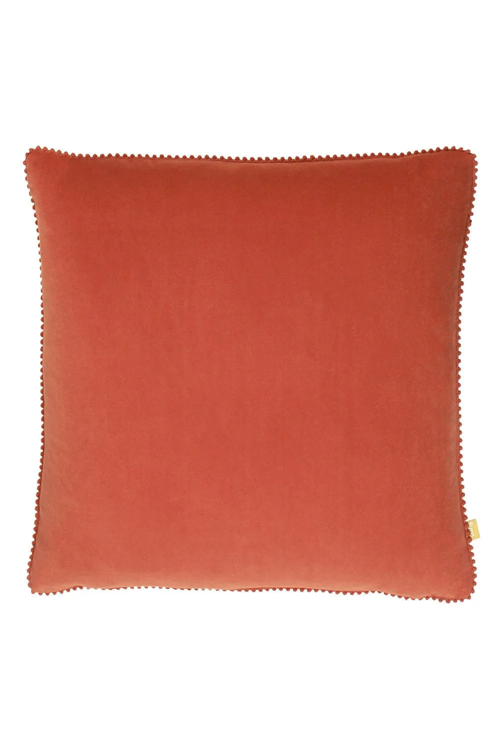 Furn. Cosmo Velvet Filled Cushion, Red