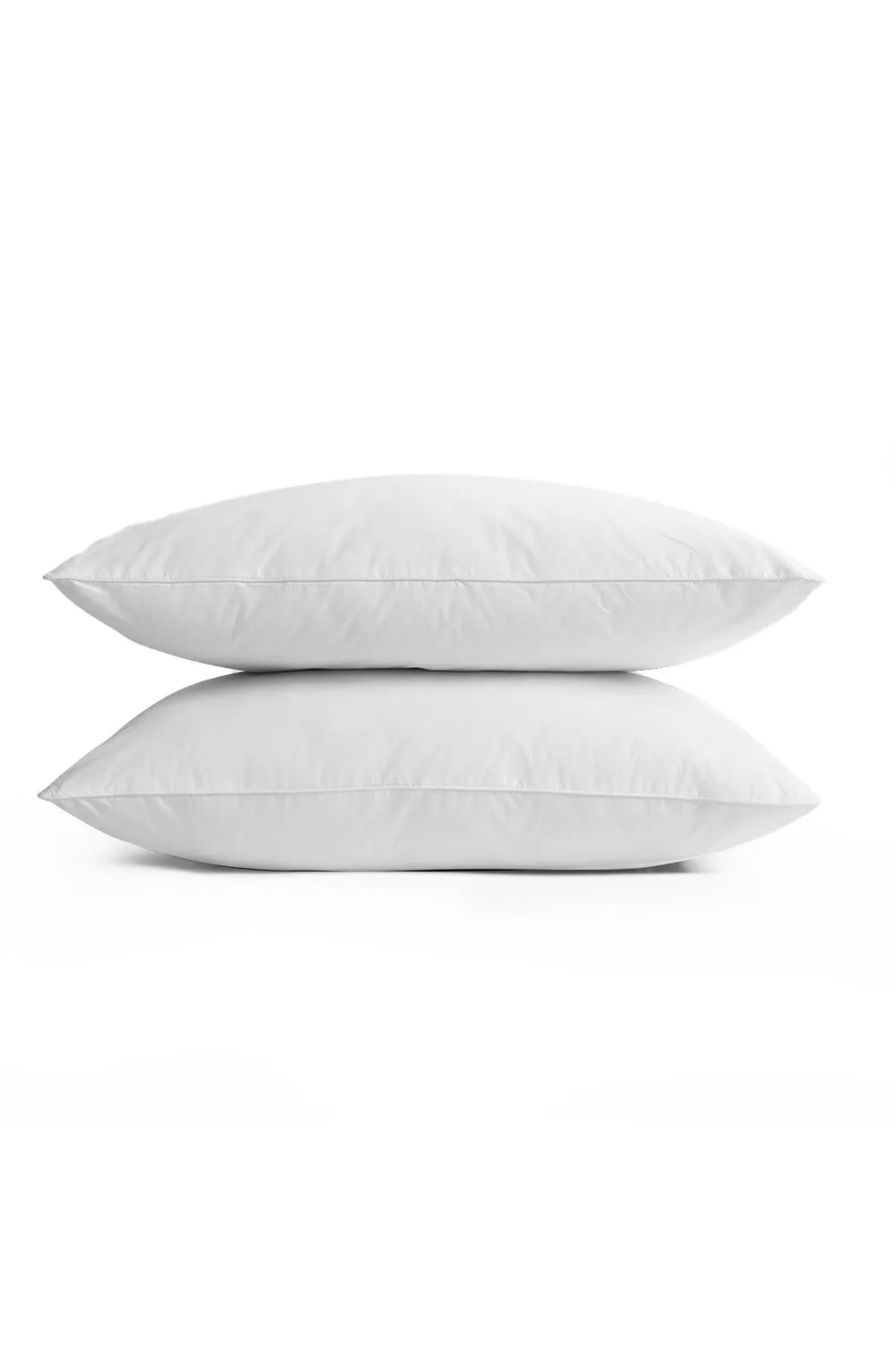 CHRISTY Classic Filled Hollowfibre Soft Medium Pillow Pair in White 2
