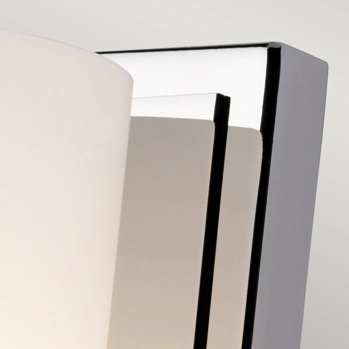Netlighting Amalia Bathroom Small Wall Light IP44 in Grey 4