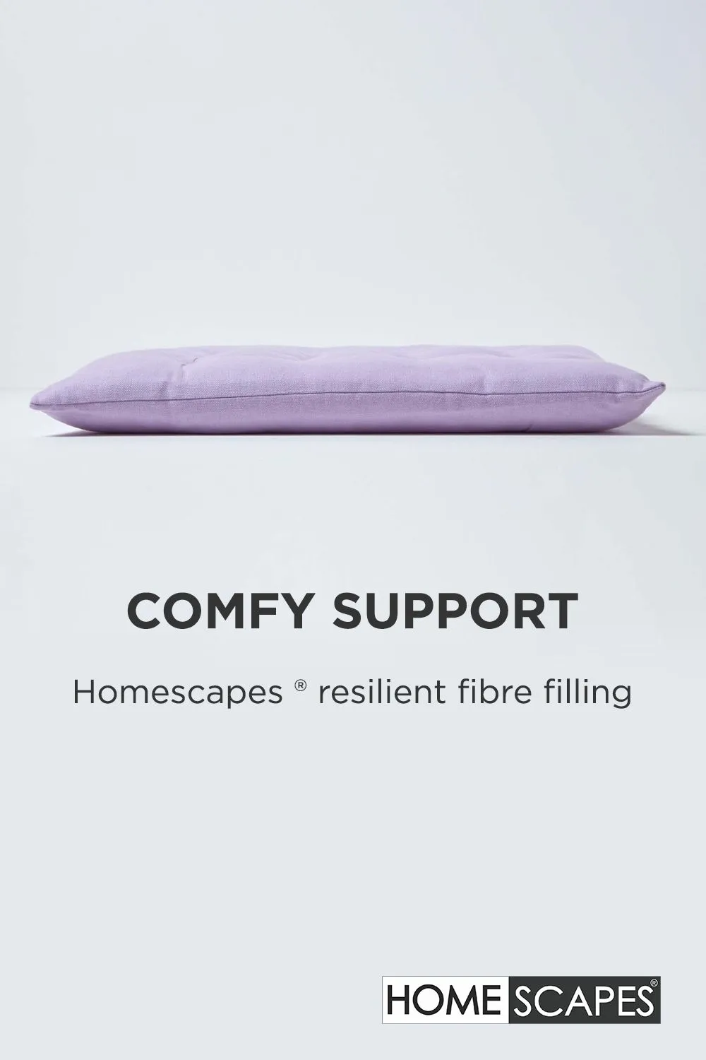 Homescapes 4 Pack Seat Pads Luxury 100% Cotton Indoor Outdoor Garden Cushion, 40cm in Mauve 4