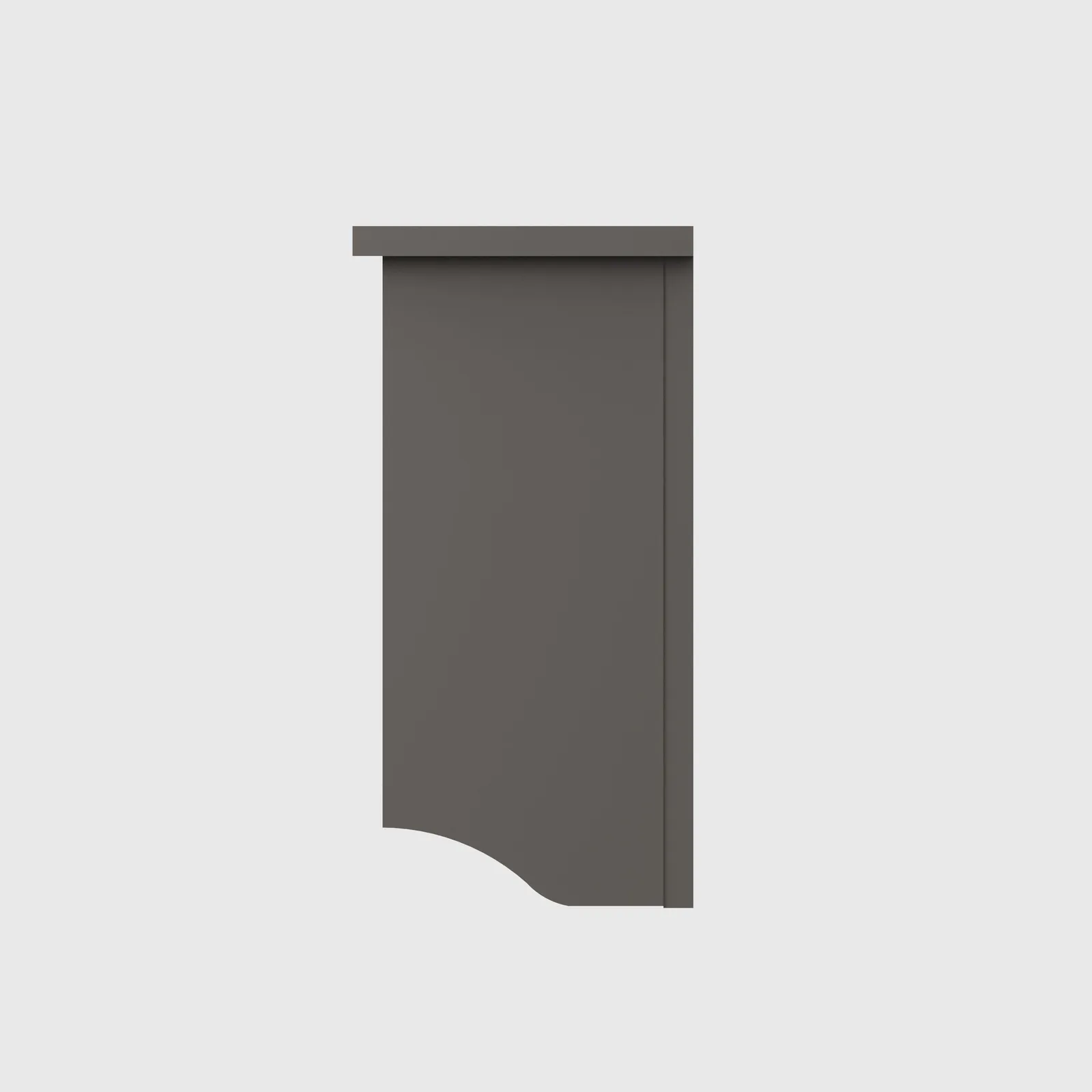 GFW Kempton Wall Rack in Grey 3