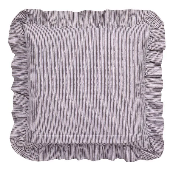 Lizzy Tile Frilled Square Cushion Cover 4