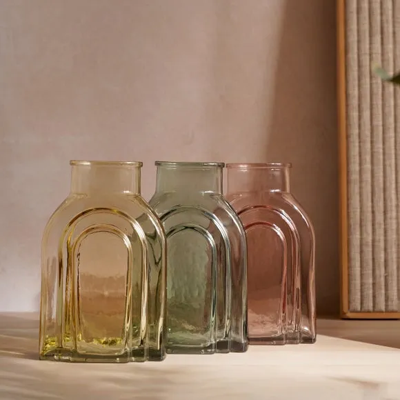Hestia Wide Neck Glass Vase 5
