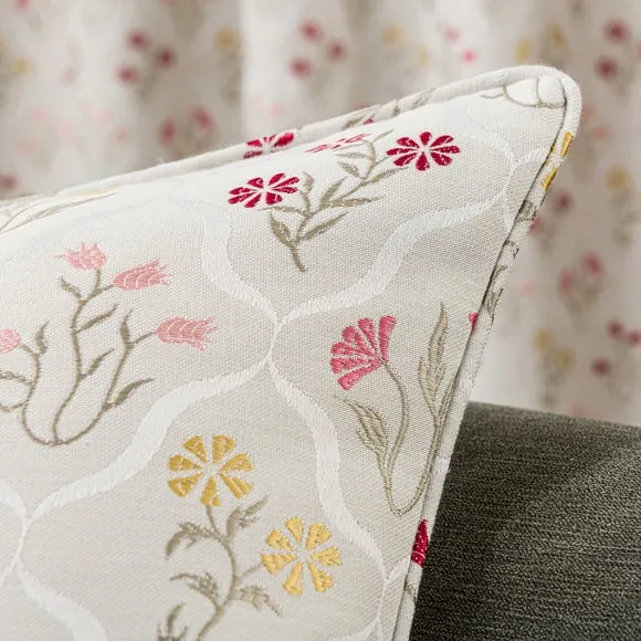 Fleur Floral Jacquard Cushion 2