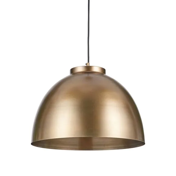 Return - Pacific Lifestyle Harlem Adjustable Pendant Light, Antique Brass 5