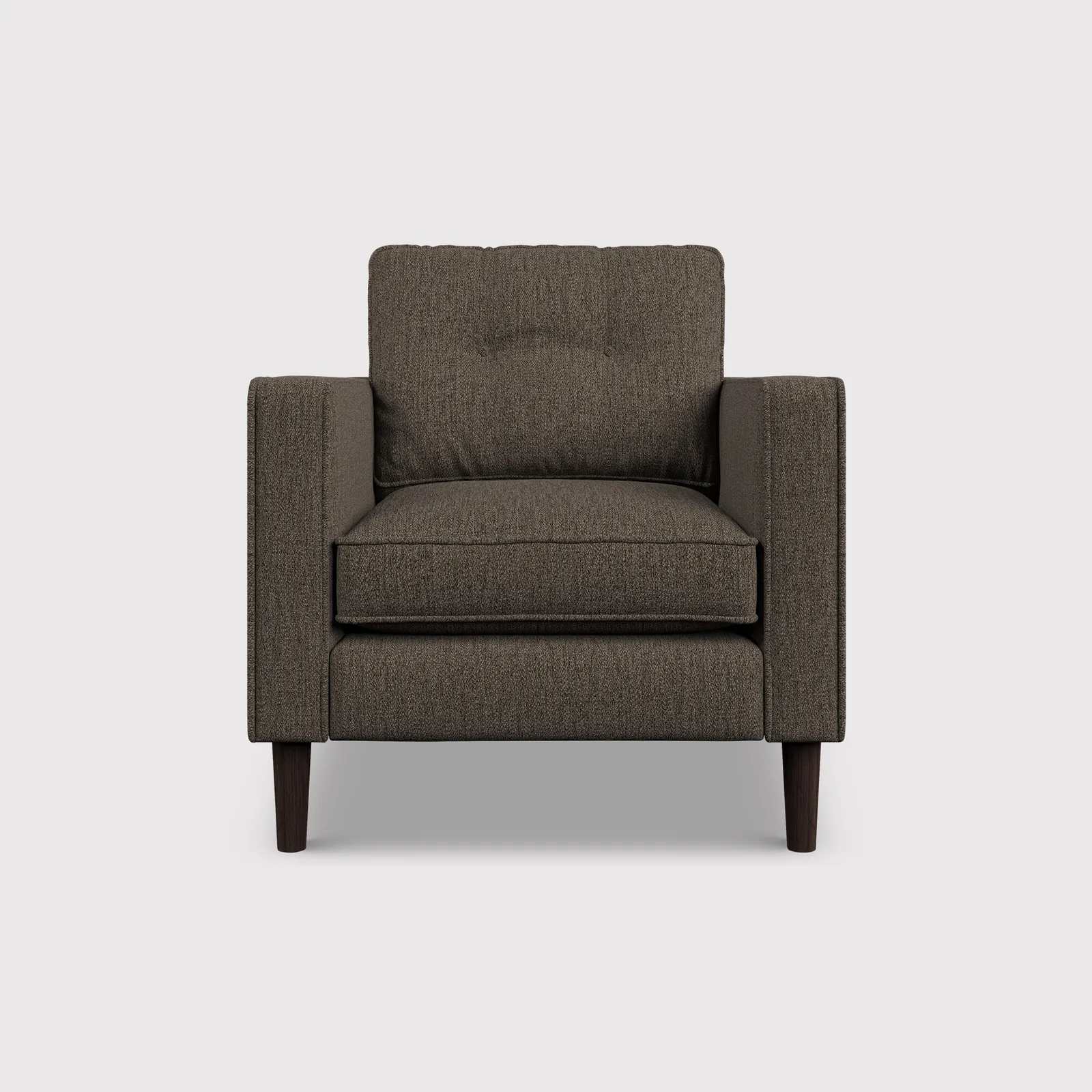 Orla Kiely Ebben Armchair, Grey Fabric | Barker & Stonehouse 1