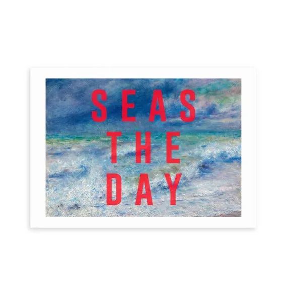East End Prints Seas The Day Framed Print 2