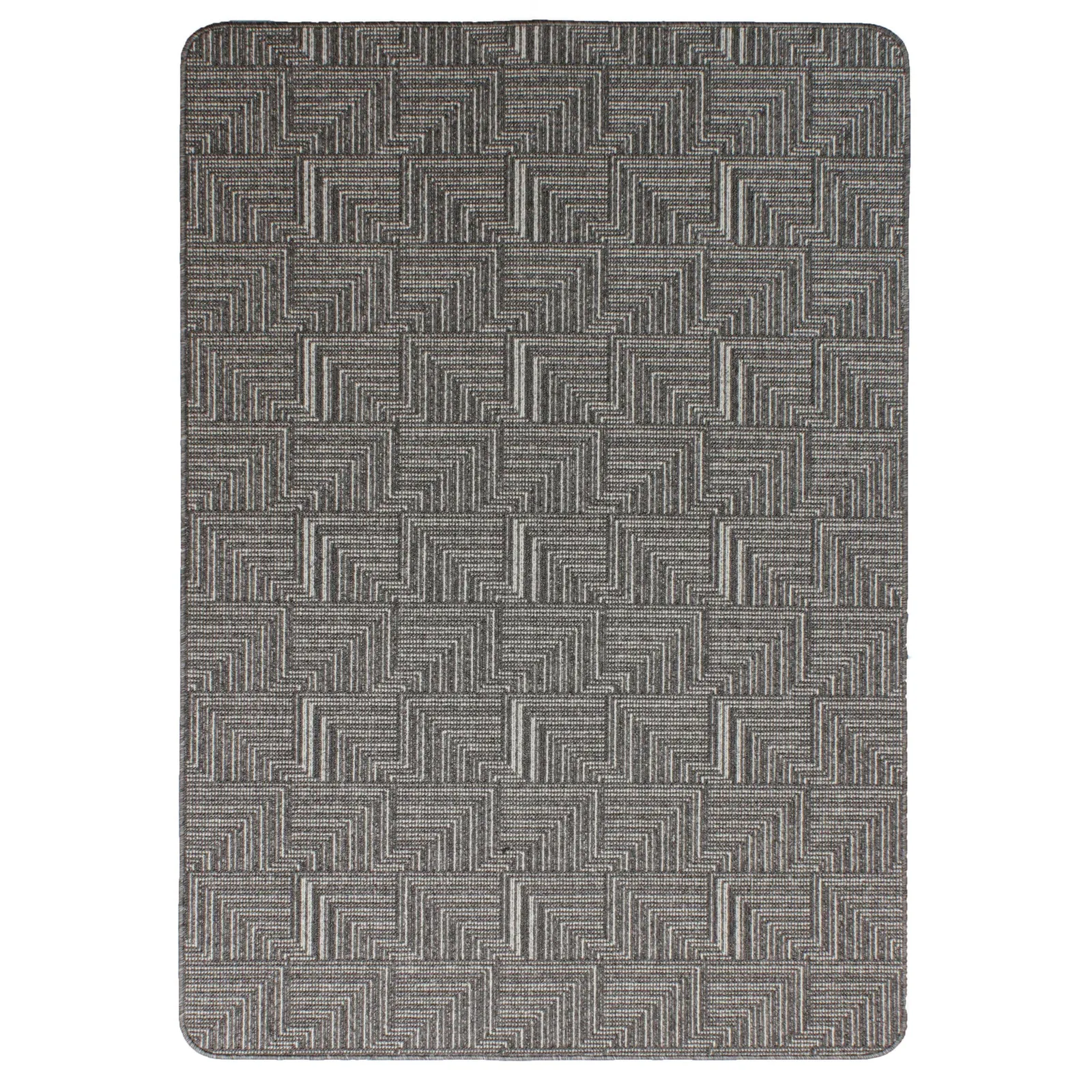 Skyline Pinnacle Washable Runner Charcoal