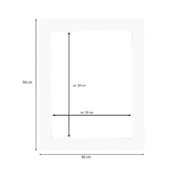 Nielsen Conservation White Picture Mount 2