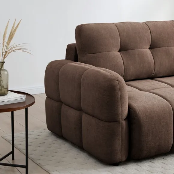 Jolie Quilted Cloud Corner Sofa Bed 5