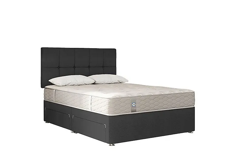 Eaglesfield Soft Divan Set - King Size - Tweed Sable