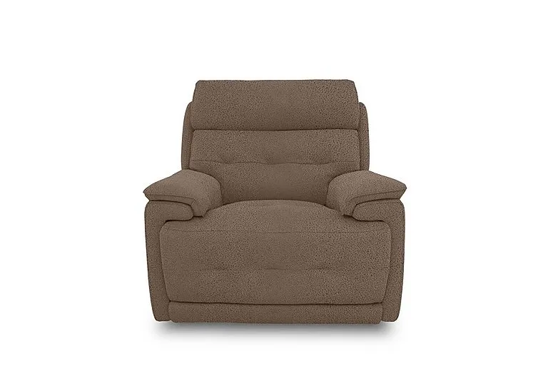 Brescia Fabric Power Recliner Chair with Power Headrest - Hazelnut