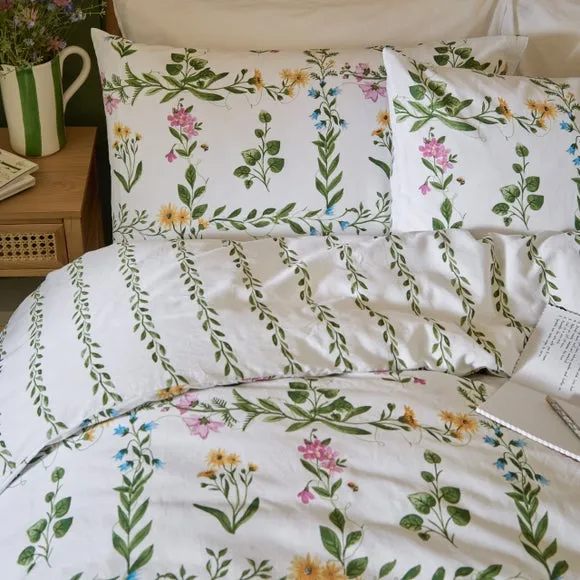 Wylder Nature Olivia 100% Cotton Duvet Cover & Pillowcase Set 2
