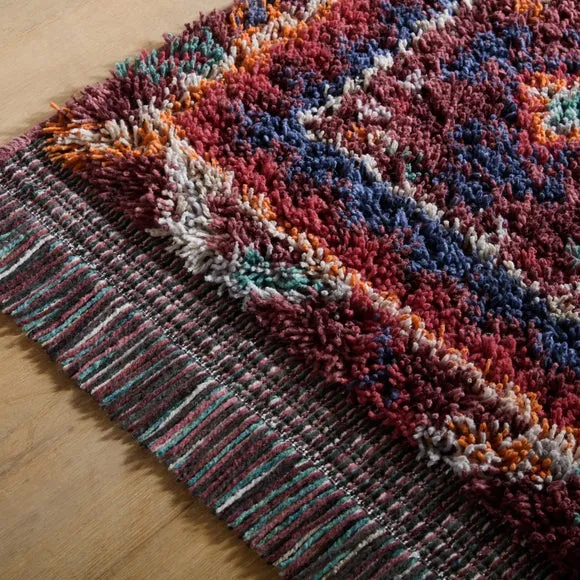 Ali Wool-Look Berber Rug 6