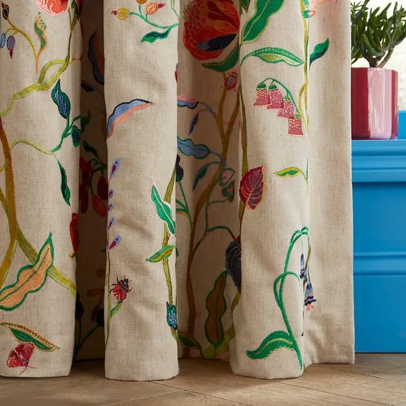 Sophie Robinson Forgotten Garden Pencil Pleat Curtains 4