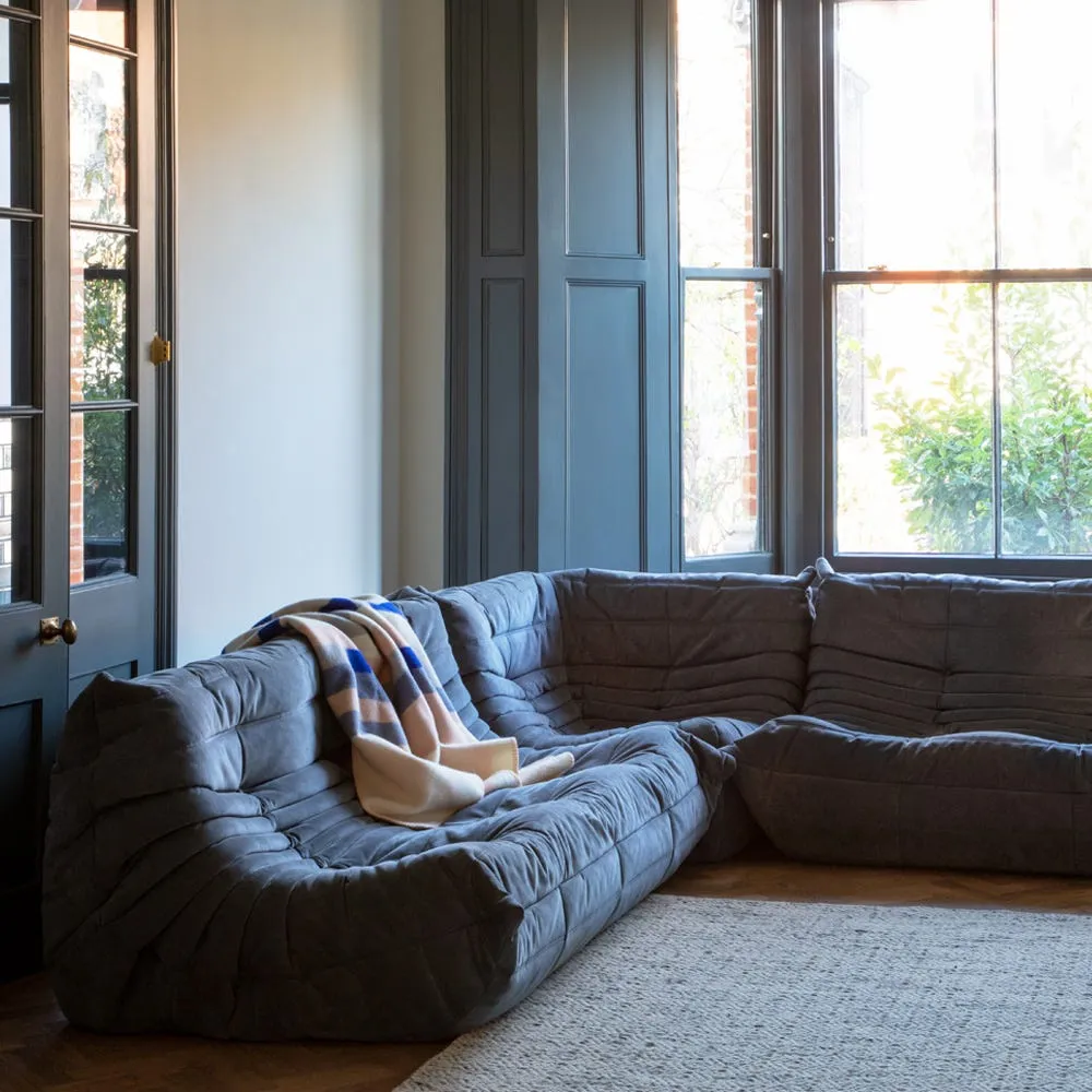 Ligne Roset Togo Small Settee Alcantara Goya Red 4