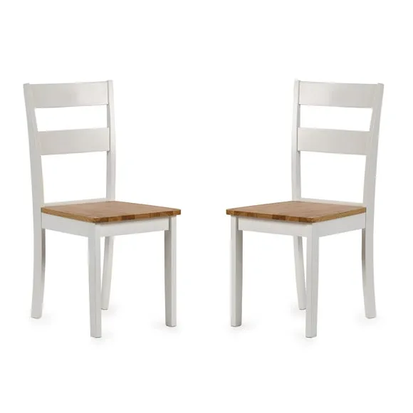 Linwood Square Fixed Dining Table with 2 Linwood Dining Chairs 3