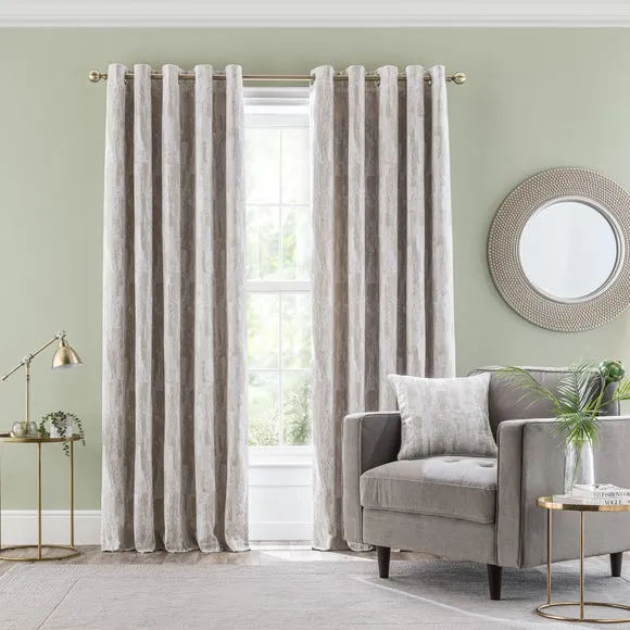 Abstract Global Eyelet Curtains (Blackout Available) 2