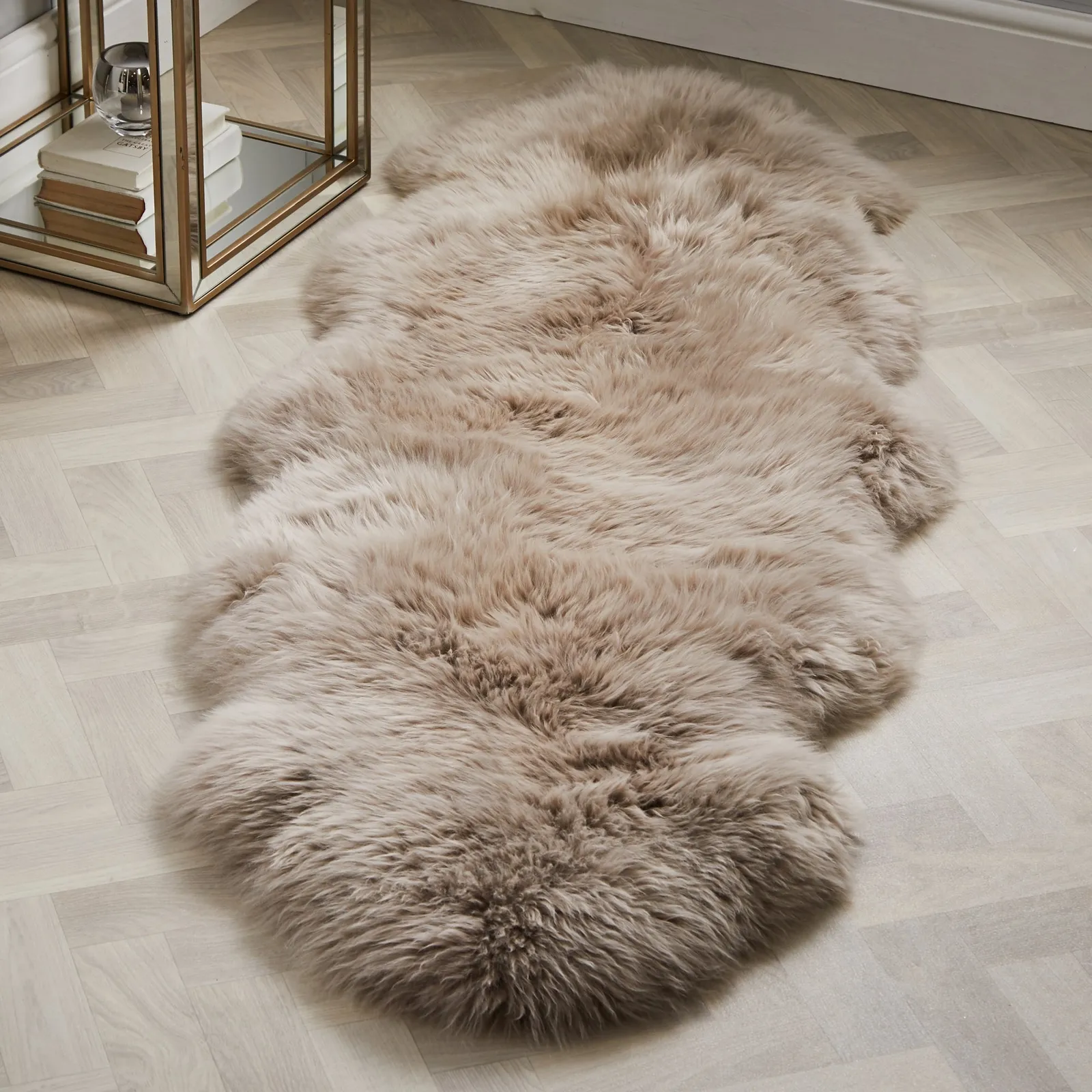 Double Pelt Sheepskin Rug 1