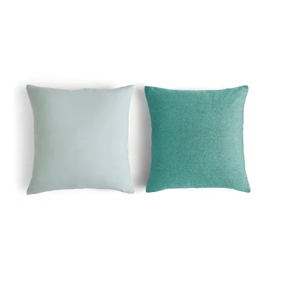 Set of 2 Square Cushion Covers 2