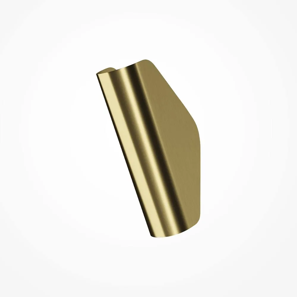 Netlighting Maytoni Notta Modern Flush Wall Uplighter Brass G9 in Gold