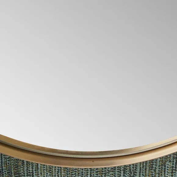 Slim Frame Round Wall Mirror 2