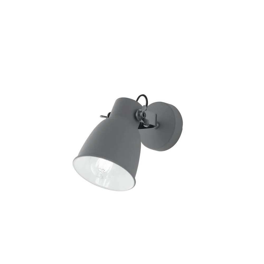 Netlighting Legend Wall Reading Task Light Grey White Nickel E27