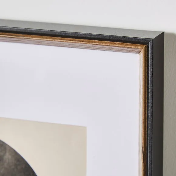 Fulton Natural and Black Photo Frame 2