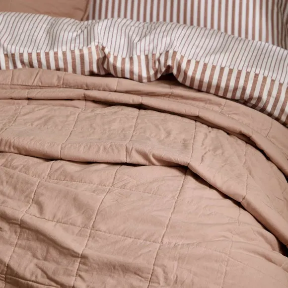 Yard Hebden Washed Cotton Bedspread 3