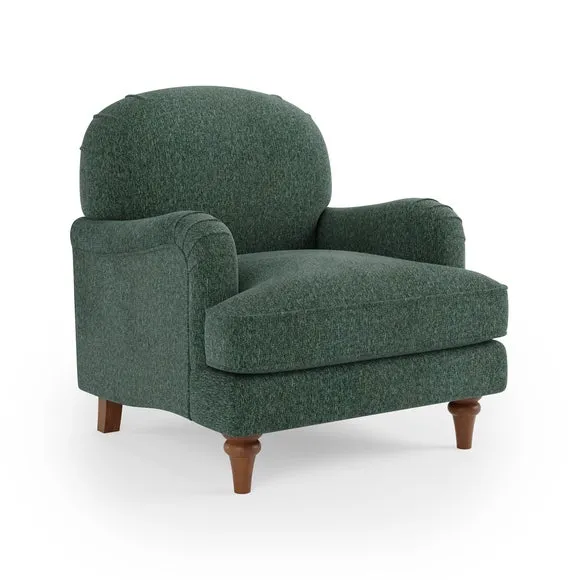 Beatrice II Blended Chenille Armchair 6