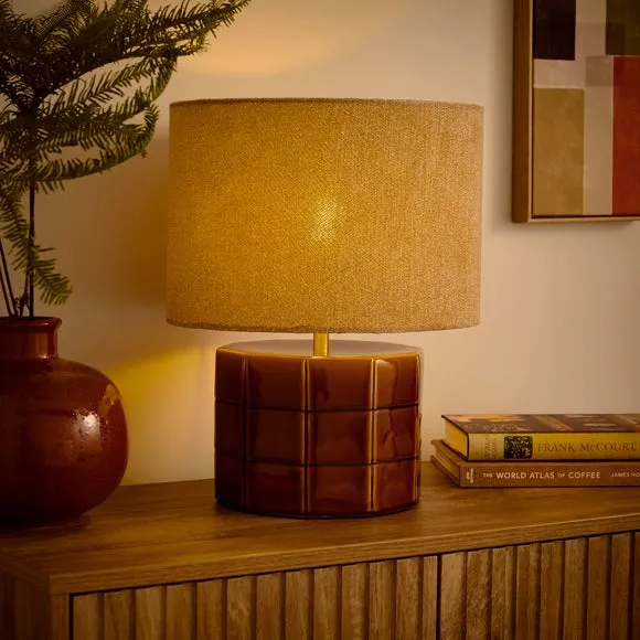 Maddie Tile Chunky Table Lamp 2