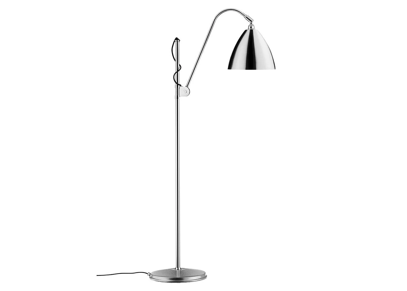 Gubi Bestlite BL3 Floor Lamp Chrome Base Chrome Shade 1