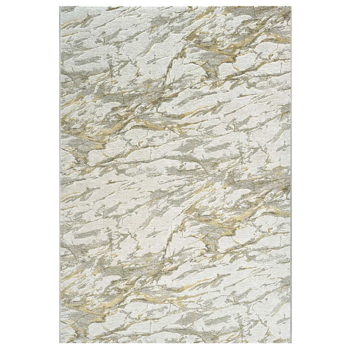 Tarine Ochre 133X195Cm Rug, Square, Yellow Polypropylene | W133cm | Barker & Stonehouse