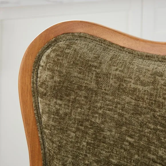 Betty Counter Height Bar Stool, Soft Chenille 3