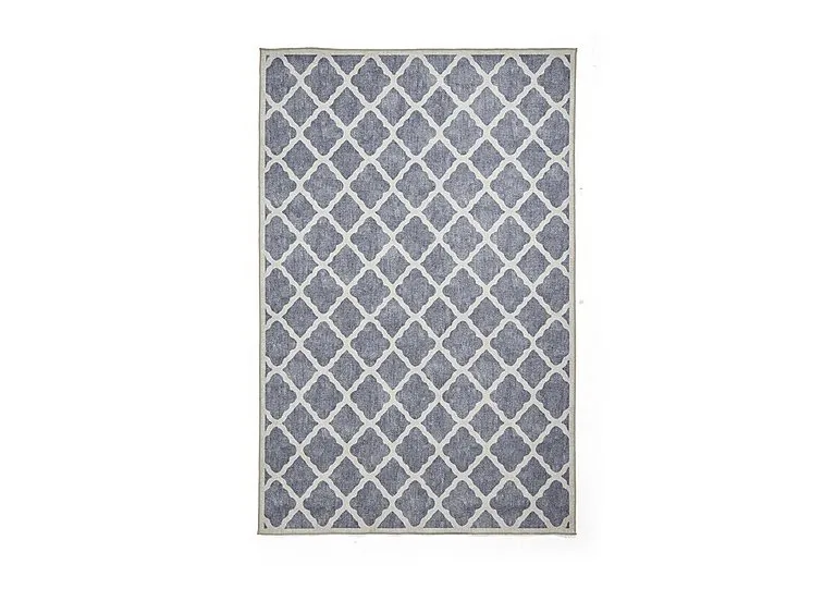 Sachin Washable Rug - 61cm-x-120cm - Blue