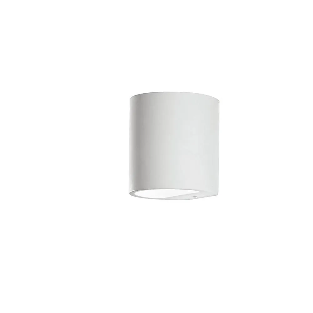 Netlighting SHINE Plaster Wall Light White 11x11.5x10.5cm