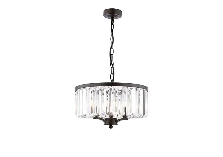 Elkwood 3 Light Pendant Candelabra