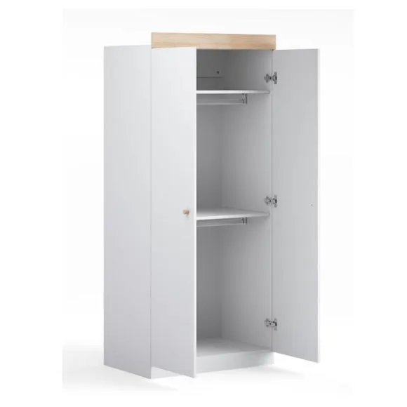 Little Acorns Burlington 3 Drawer Chest and Wardrobe Nursery Set 4