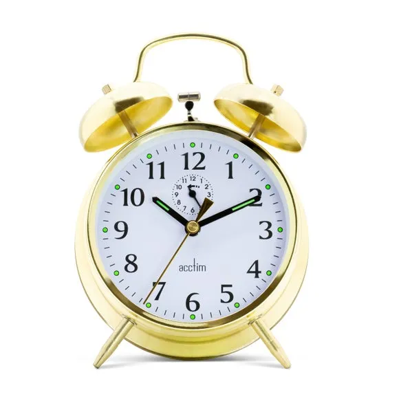 Acctim Saxon Keywound Alarm Clock 2