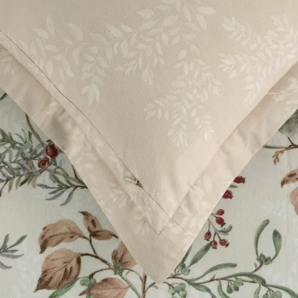 Dorma Woodland Robin Luxe 100% Brushed Cotton Duvet Cover & Pillowcase Set 3