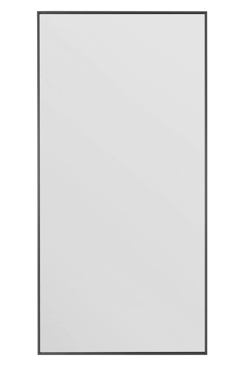 MirrorOutlet Black Aluminium Edged Wall Mirror 79" X 39" (200CM X 100CM) 3