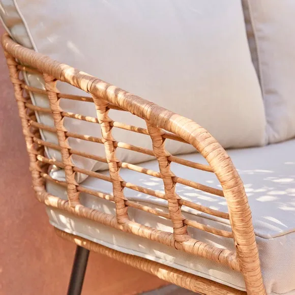 Singapore 5 Seater Rattan Corner Sofa Set 4