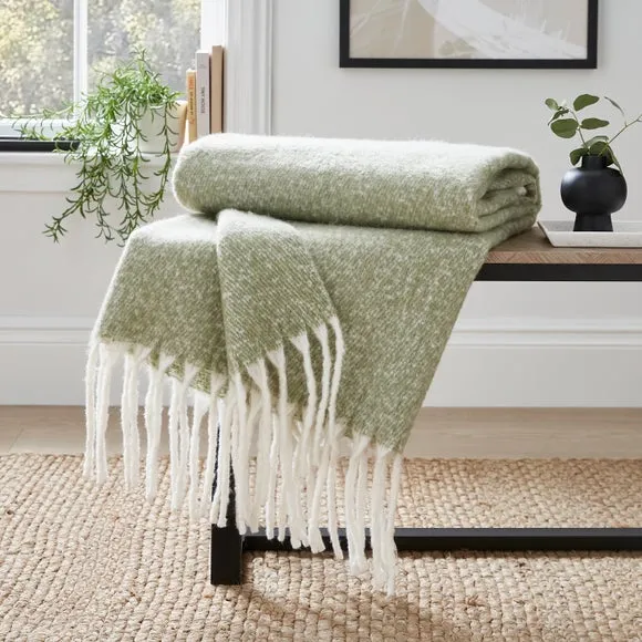 Faux Mohair Throw Blanket 1
