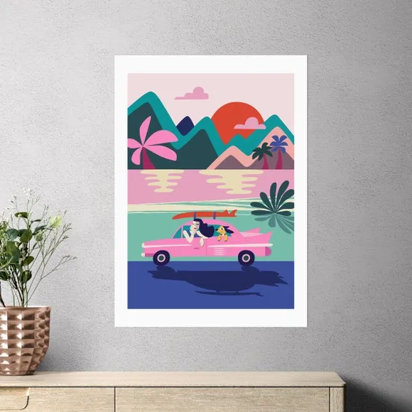 East End Prints Road Trip Print by Rachel Lee 1